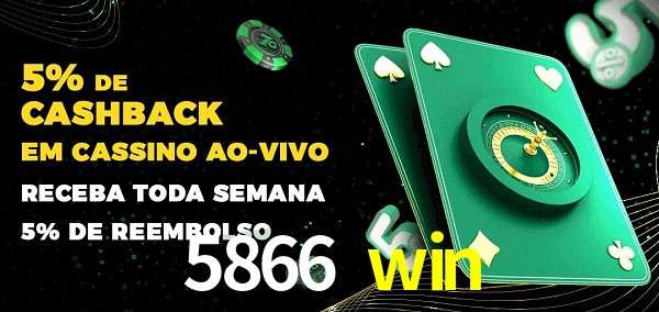 Promoções do cassino ao Vivo 5866 win